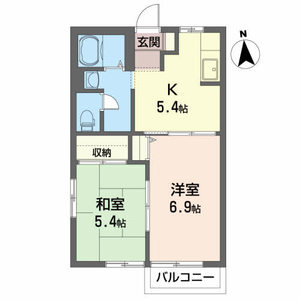 パレス・アザレアＤ 202号室