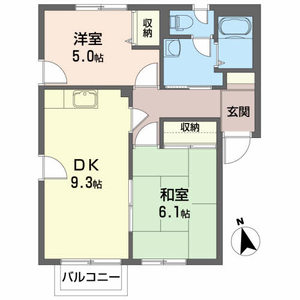 ハイツ駿　Ａ 101号室