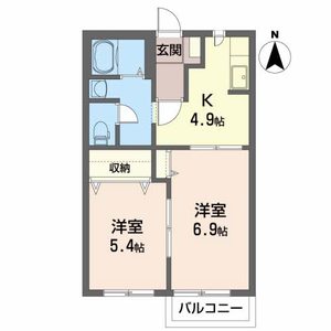 ななコート 201号室
