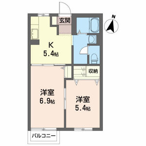 シャーメゾン松園 102号室