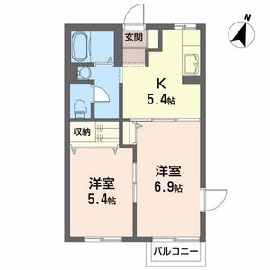 バリュージュ・アキノ 101号室