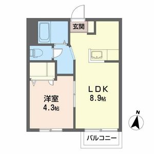 シャ－メゾンＭ常盤台 202号室