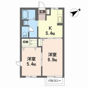 メゾン中町　Ｂ 102号室