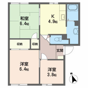 ハニーハイツ　Ａ 101号-16