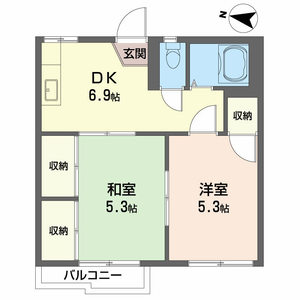 ハニーハイツ　Ｃ 201号-16