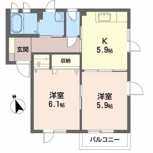 ライラック－Ｓ 102号室