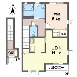 パディ・ヴィレッジ　Ｄ 202号室