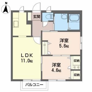 ハイツ西地蔵野　Ｃ 101号室