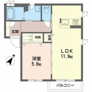 エストラーダⅡ 102号室