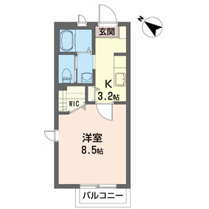 シャーメゾン・ペオニー　Ｂ 102号室