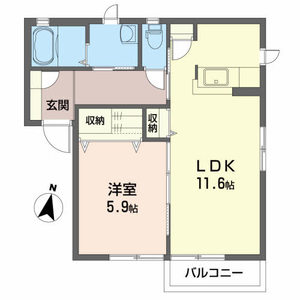 シャーメゾン・ヤマト 202号室