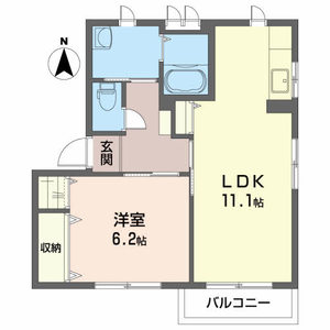 シャーメゾンさくら通り　Ａ 201号室