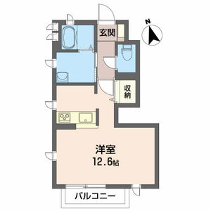 シャーメゾン笹森 102号室