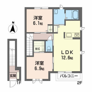 ジョイカーム　Ｄ 202号室