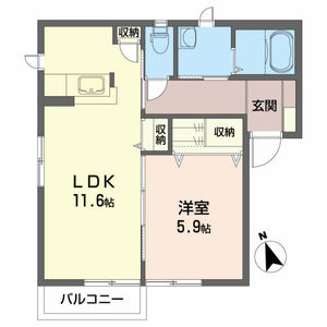 シャーメゾン・ラフォーレＡ 201号室