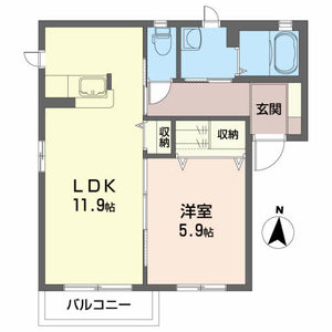 ハイツ・タカQⅡ 101号-16