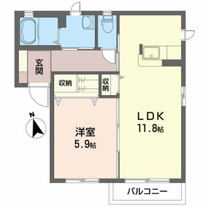 メゾン美完成　Ａ 102号室