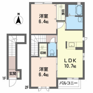 ヴィラグレース　Ｃ 202号室