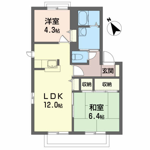 ディアス北田　Ｄ202-2