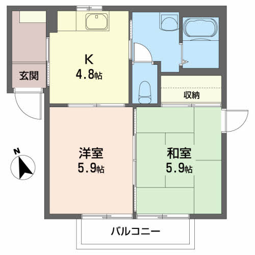 フレグランス・イ-スト B 102号-2