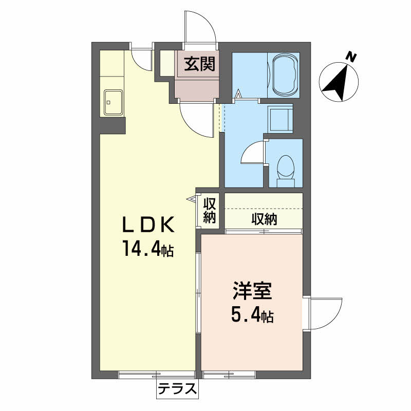 メゾン・グランディア　Ｂ 101号-16