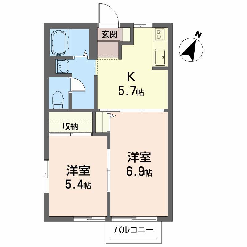 ディアス萩野　Ｂ203-2