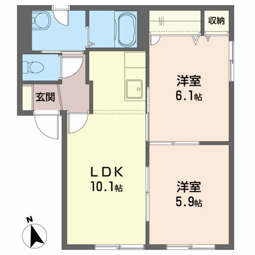 シャルム若菜７106-2