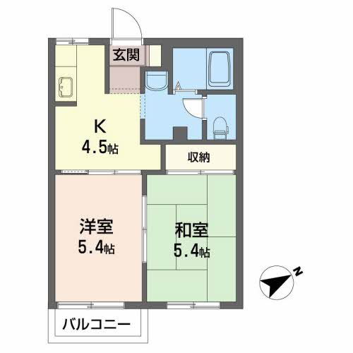 ビューハイツ南町　Ａ 203号-16