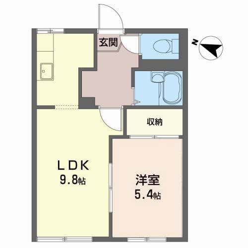 ルミネス日高見 A 101号-16