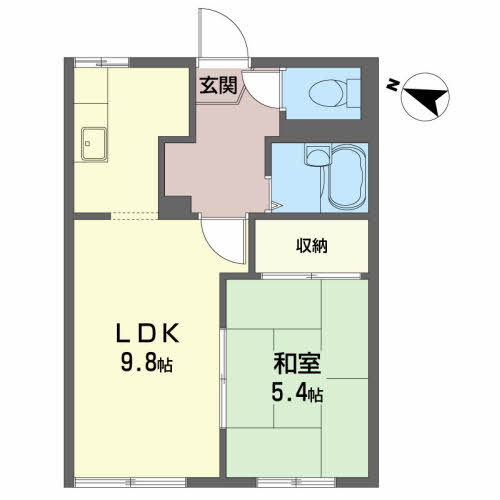 ルミネス日高見　Ａ103-2