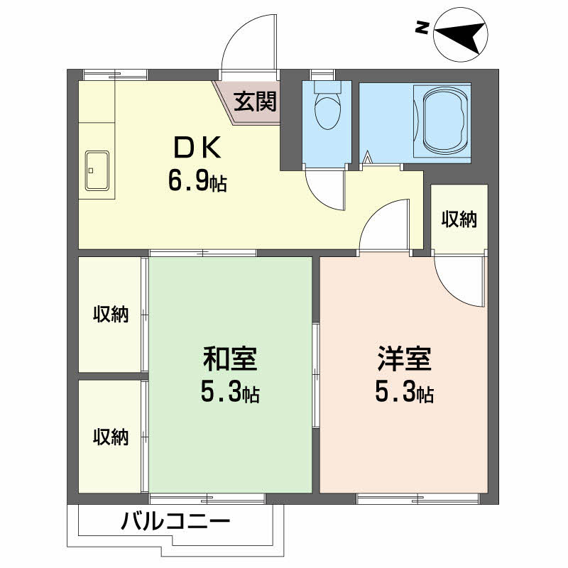 ハニーハイツ C 201号-16