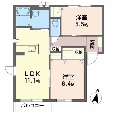 パディ・ヴィレッジ　Ａ101-2
