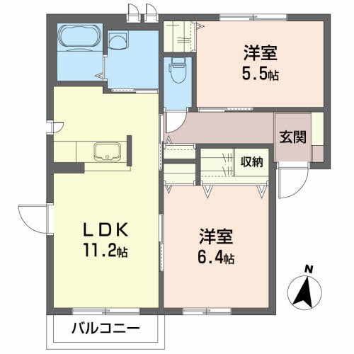 パディ・ヴィレッジ　Ｂ 201号-5