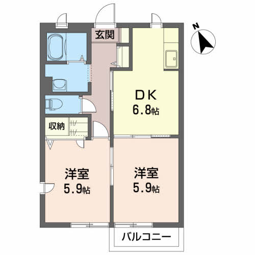 サンベルデ（江刺） 203号-5