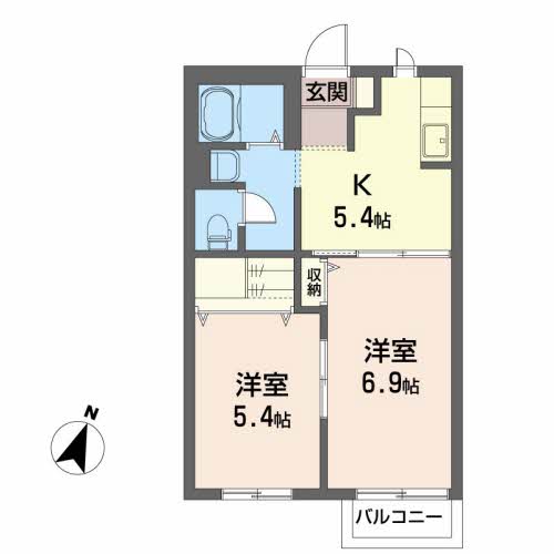 ビューハイツ山崎町　Ｃ202-2