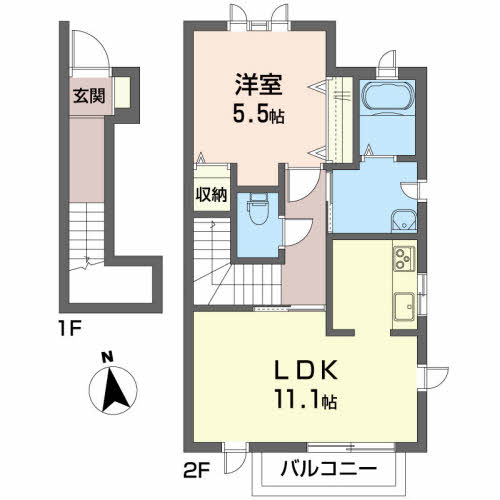グリーンヒルズ荒巻Ｂ202-2