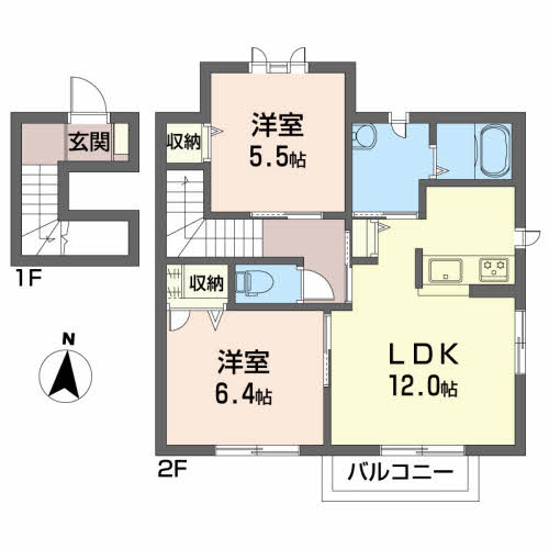 シャーメゾン誠 201号-16