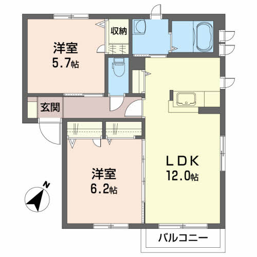 シャーメゾン高屋敷　Ｂ 102号-16