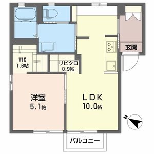 クレストコート 101号室