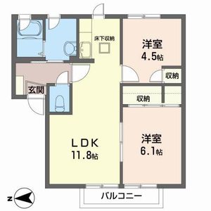 フォレストコート 101号室