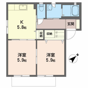 ルミエールＢ 101号室