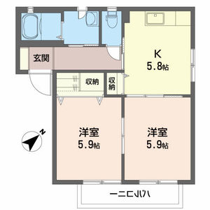 ルミエールＢ 202号室