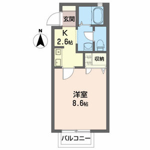 シャンドール東通 201号-2