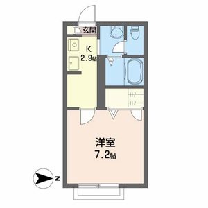 フルール八橋 201号室