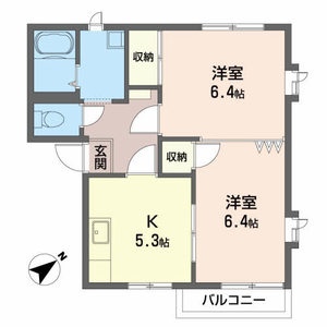 カーサ如月 202号室
