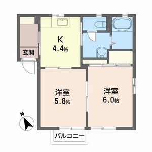 ドリーム仁井田B 102号-14