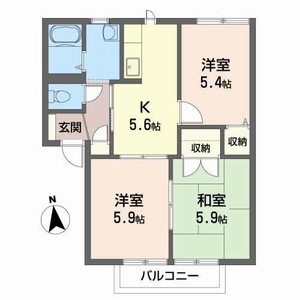 アークガーデン広面 202号室
