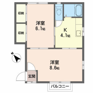 タウニィグリーン 202号室