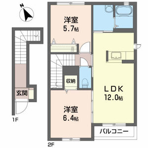 ポラーレ 203号室