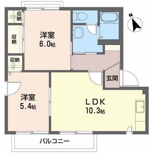 シャーメゾン日吉Ｂ202-2